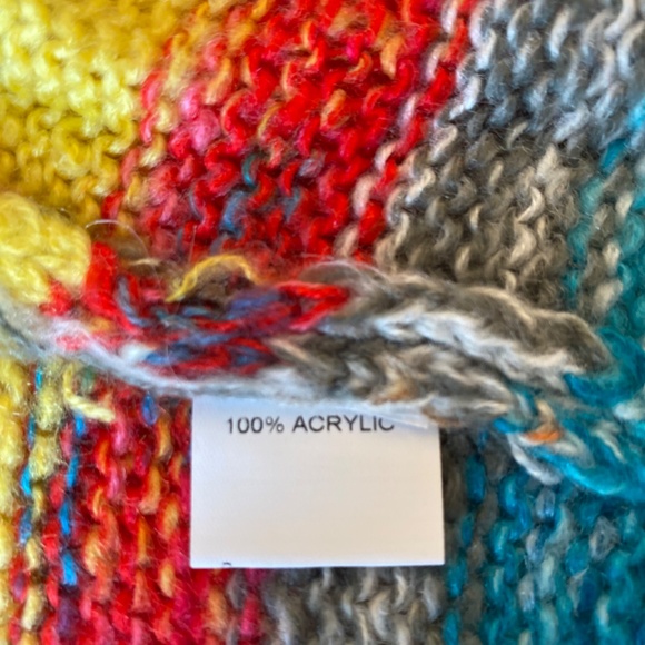 Colorful Lightweight Knit Cardigan with Pockets I Women's (M) - Picture 8 of 11